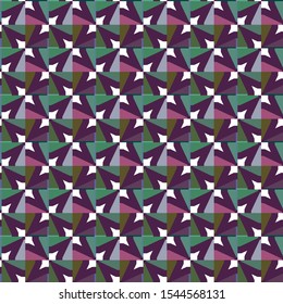 Seamless vector pattern. Background texture in geometric ornamental style.