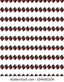 Seamless vector pattern. Background texture in geometric ornamental style.