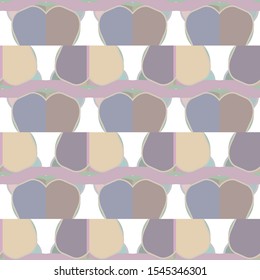 Seamless vector pattern. Background texture in geometric ornamental style.