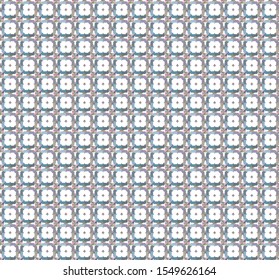 Seamless vector pattern. Background texture in geometric ornamental style.