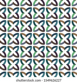 Seamless vector pattern. Background texture in geometric ornamental style.