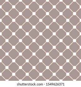 Seamless vector pattern. Background texture in geometric ornamental style.