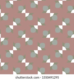 Seamless vector pattern. Background texture in geometric ornamental style.