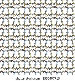 Seamless vector pattern. Background texture in geometric ornamental style.