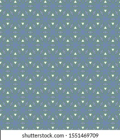 Seamless vector pattern. Background texture in geometric ornamental style.