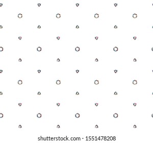 Seamless vector pattern. Background texture in geometric ornamental style.