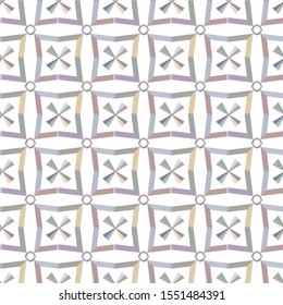 Seamless vector pattern. Background texture in geometric ornamental style.