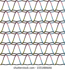 Seamless vector pattern. Background texture in geometric ornamental style.