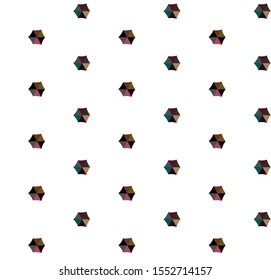 Seamless vector pattern. Background texture in geometric ornamental style.