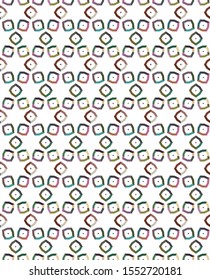 Seamless vector pattern. Background texture in geometric ornamental style.
