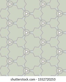 Seamless vector pattern. Background texture in geometric ornamental style.