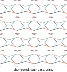 Seamless vector pattern. Background texture in geometric ornamental style.