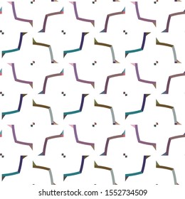 Seamless vector pattern. Background texture in geometric ornamental style.