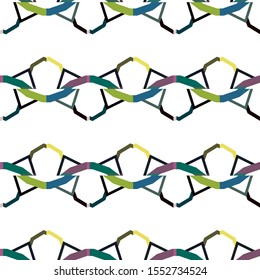 Seamless vector pattern. Background texture in geometric ornamental style.