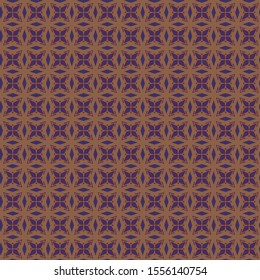 Seamless vector pattern. Background texture in geometric ornamental style.
