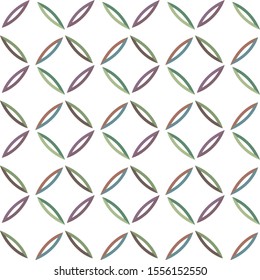 Seamless vector pattern. Background texture in geometric ornamental style.