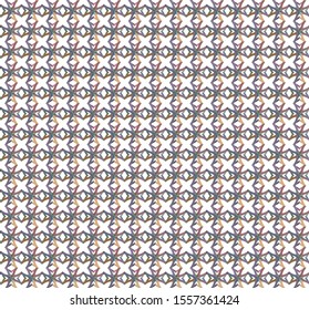 Seamless vector pattern. Background texture in geometric ornamental style.