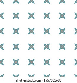 Seamless vector pattern. Background texture in geometric ornamental style.