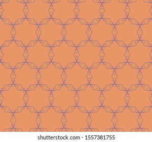 Seamless vector pattern. Background texture in geometric ornamental style.
