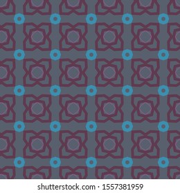 Seamless vector pattern. Background texture in geometric ornamental style.