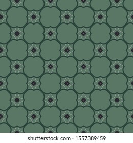 Seamless vector pattern. Background texture in geometric ornamental style.