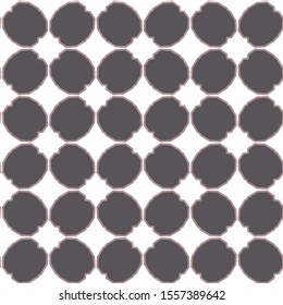 Seamless vector pattern. Background texture in geometric ornamental style.