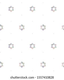 Seamless vector pattern. Background texture in geometric ornamental style.