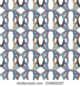 Seamless vector pattern. Background texture in geometric ornamental style.