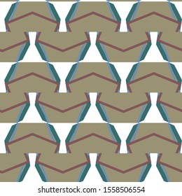 Seamless vector pattern. Background texture in geometric ornamental style.