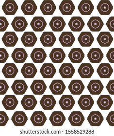 Seamless vector pattern. Background texture in geometric ornamental style.