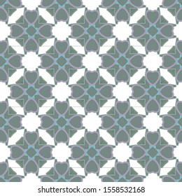 Seamless vector pattern. Background texture in geometric ornamental style.