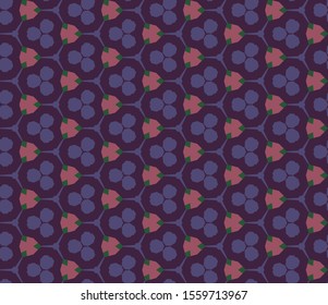 Seamless vector pattern. Background texture in geometric ornamental style.