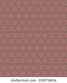 Seamless vector pattern. Background texture in geometric ornamental style.