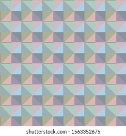 Seamless vector pattern. Background texture in geometric ornamental style.