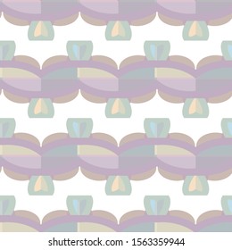 Seamless vector pattern. Background texture in geometric ornamental style.