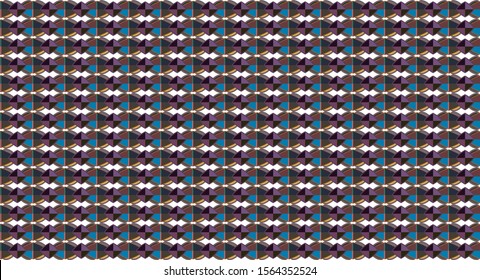 Seamless vector pattern. Background texture in geometric ornamental style.