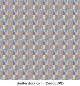 Seamless vector pattern. Background texture in geometric ornamental style.