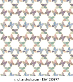Seamless vector pattern. Background texture in geometric ornamental style.