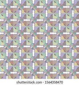 Seamless vector pattern. Background texture in geometric ornamental style.