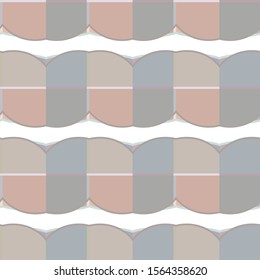 Seamless vector pattern. Background texture in geometric ornamental style.