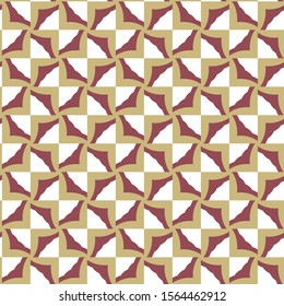 Seamless vector pattern. Background texture in geometric ornamental style.