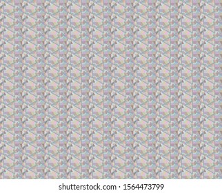 Seamless vector pattern. Background texture in geometric ornamental style.