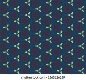 Seamless vector pattern. Background texture in geometric ornamental style.