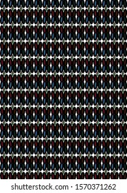 Seamless vector pattern. Background texture in geometric ornamental style.