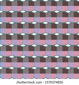 Seamless vector pattern. Background texture in geometric ornamental style.