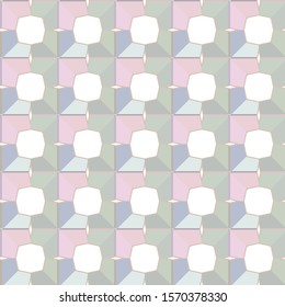 Seamless vector pattern. Background texture in geometric ornamental style.