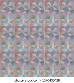 Seamless vector pattern. Background texture in geometric ornamental style.