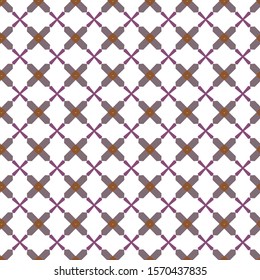 Seamless vector pattern. Background texture in geometric ornamental style.