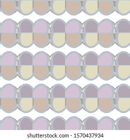 Seamless vector pattern. Background texture in geometric ornamental style.