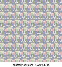 Seamless vector pattern. Background texture in geometric ornamental style.
